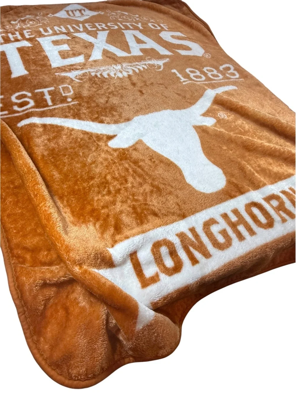 Texas Longhorns throw blanket
